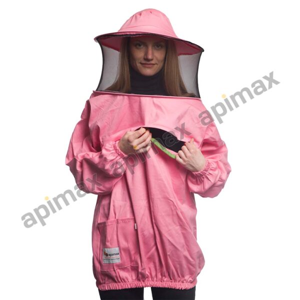 Γυναικεία Μελισσοκομική Μπλούζα με Μάσκα-Προσωπίδα CARGO Apimax Ροζ