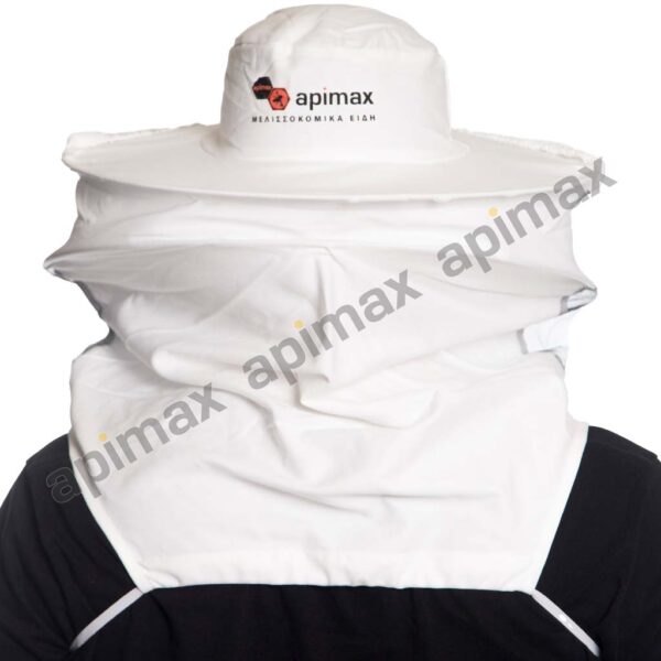 Μελισσοκομικό Καπέλο Μάσκα-Προσωπίδα One Size Apimax Λευκό